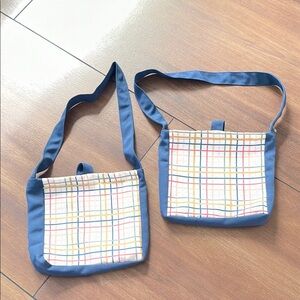 Pillowfort Colorful Plaid Crossbody Bag